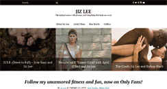 Desktop Screenshot of jizlee.com