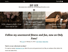 Tablet Screenshot of jizlee.com
